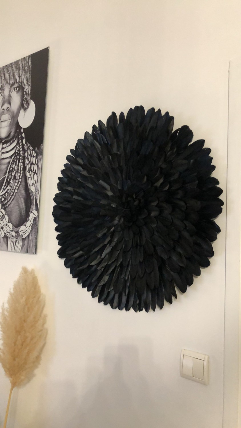 Tableau de plumes : Les unis